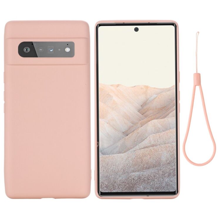Защитный чехол Deexe Silicone Case для Google Pixel 6 Pro - Pink: фото 2 из 7
