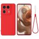 Защитный чехол Deexe Silicone Case для Motorola Edge 50 Ultra - Red (354015R). Фото 1 из 8
