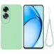 Защитный чехол Deexe Silicone Case для OPPO A60 - Green (357403G). Фото 1 из 8