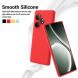 Защитный чехол Deexe Silicone Case для Realme GT 6T / GT 6 - Red (357303R). Фото 3 из 8