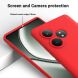 Защитный чехол Deexe Silicone Case для Realme GT 6T / GT 6 - Red (357303R). Фото 4 из 8