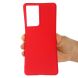 Защитный чехол Deexe Silicone Case для Samsung Galaxy S21 Ultra - Red (229013R). Фото 5 из 6