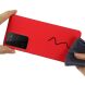 Защитный чехол Deexe Silicone Case для Samsung Galaxy S21 Ultra - Red (229013R). Фото 4 из 6