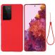 Защитный чехол Deexe Silicone Case для Samsung Galaxy S21 Ultra - Red (229013R). Фото 2 из 6