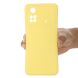 Захисний чохол Deexe Silicone Case для Xiaomi Poco M4 Pro 4G - Yellow (299025Y). Фото 6 з 10