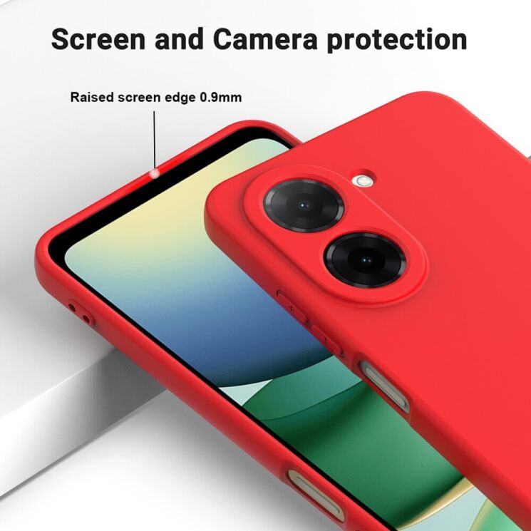 Защитный чехол Deexe Silicone Case для Xiaomi Redmi A5 - Black: фото 4 из 8