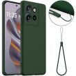 Захисний чохол Deexe Silicone Case with MagSafe для Motorola Edge 50 Neo - Dark Green (367153DG)