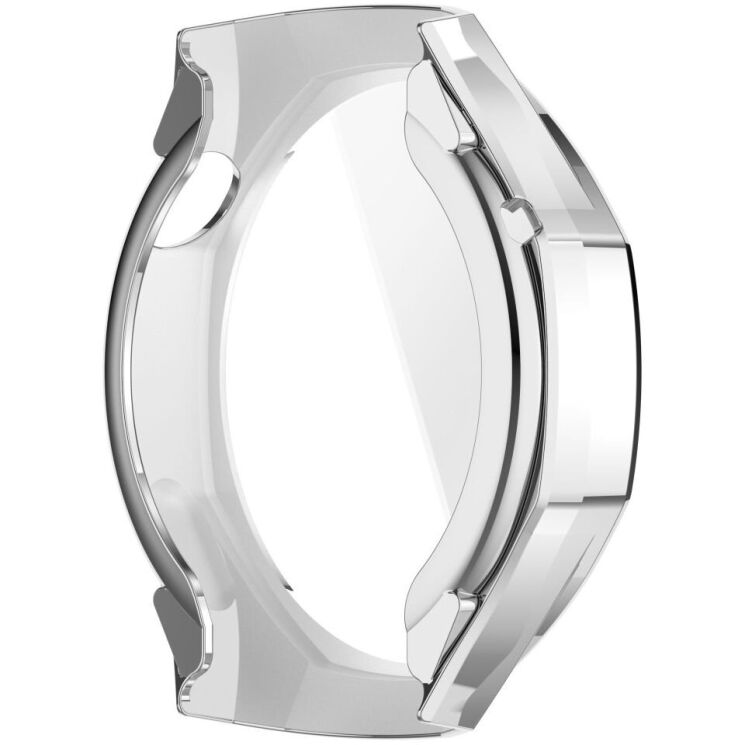 Защитный чехол Deexe Silicone Frame для Huawei Watch GT 5 Pro (46mm) - Silver: фото 2 из 7