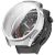 Захисний чохол Deexe Silicone Frame для Huawei Watch GT 5 Pro (46mm) - Silver: фото 1 з 7
