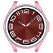 Захисний чохол Deexe Silicone Frame для Samsung Galaxy Watch 6 Classic (47mm) - Pink (334820P). Фото 6 з 8