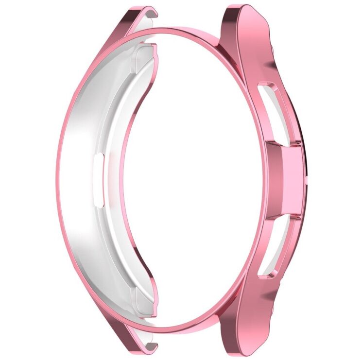 Захисний чохол Deexe Silicone Frame для Samsung Galaxy Watch 6 Classic (47mm) - Pink: фото 2 з 8