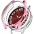 Захисний чохол Deexe Silicone Frame для Samsung Galaxy Watch 6 Classic (47mm) - Pink: фото 1 з 8