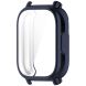 Защитный чехол Deexe Silicone Frame для Xiaomi Redmi Watch 5 Lite - Midnight Blue (361901MB). Фото 3 из 7