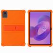 Захисний чохол Deexe Silicone Kickstand для Lenovo Tab K11 Gen 2 / Idea Tab (TB336) - Orange (385305O)