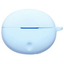 Защитный чехол Deexe Silicone Sleeve для Oppo Enco Air 5 Pro - Sky Blue: фото 1 из 11