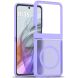 Захисний чохол Deexe Skin Touch (FF) для Motorola Razr 50 - Purple (358718V). Фото 1 з 6