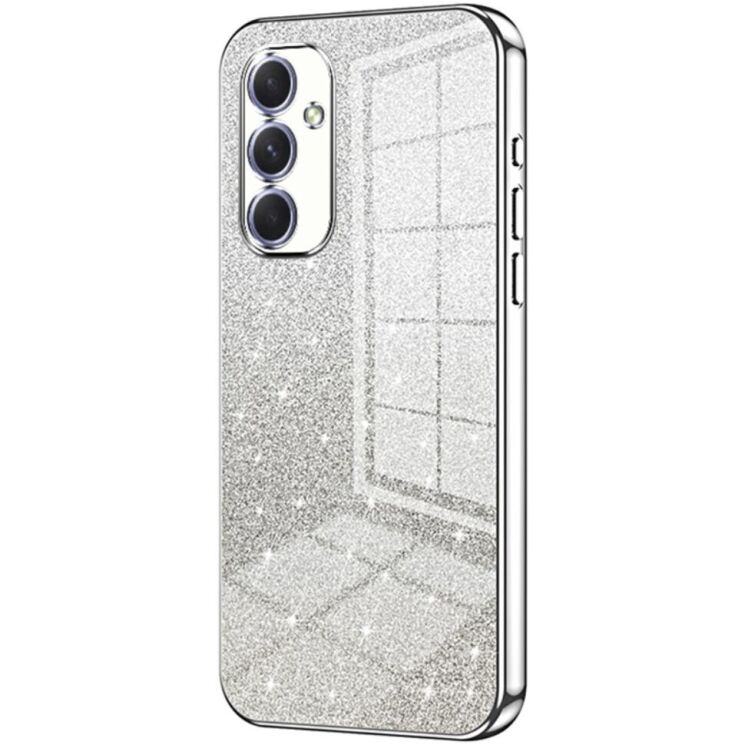 Защитный чехол Deexe Sparkles Cover для Samsung Galaxy A54 (A546) - Silver: фото 1 из 7