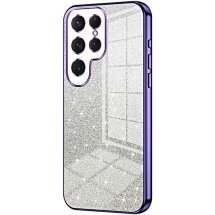 Защитный чехол Deexe Sparkles Cover для Samsung Galaxy S25 Ultra (S938) - Purple: фото 1 из 6