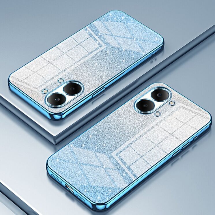 Захисний чохол Deexe Sparkles Cover для Xiaomi Poco X8 Pro Max - Blue (410813L) Захисний чохол Deexe Sparkles Cover для Xiaomi Poco X8 Pro Max - Blue: фото 2 з 7