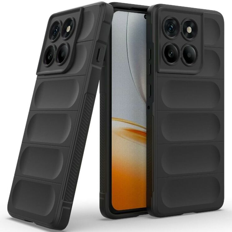 Защитный чехол Deexe Terra Case для Motorola Edge 60 Pro - Black: фото 2 из 6