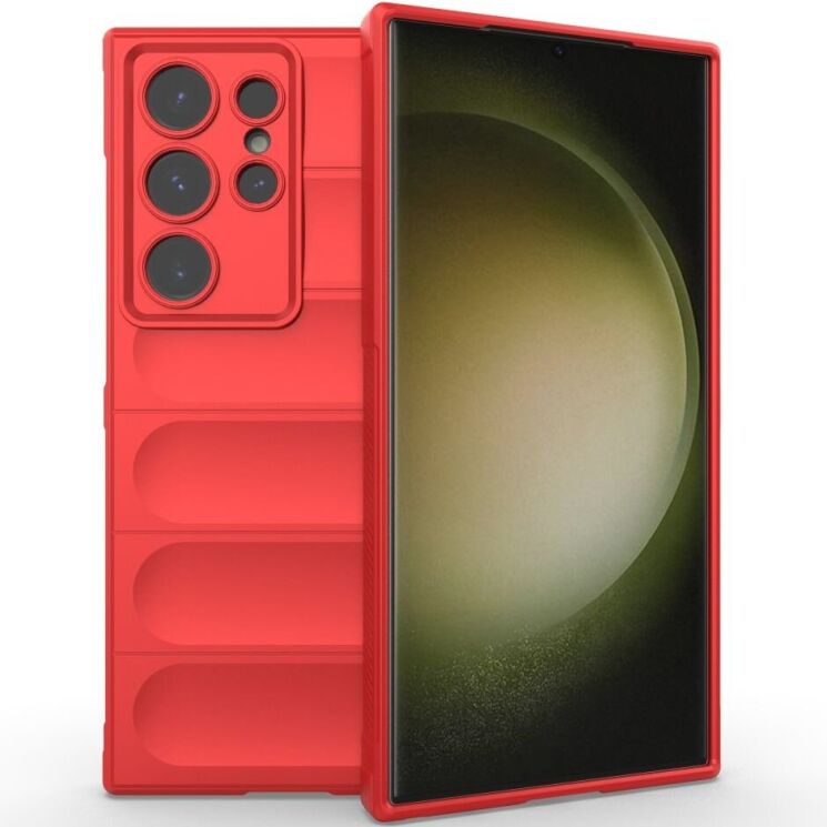 Защитный чехол Deexe Terra Case для Samsung Galaxy S24 Ultra - Red: фото 1 из 9