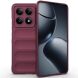 Защитный чехол Deexe Terra Case для Xiaomi 14T Pro - Wine Red (365630WR). Фото 1 из 6