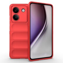 Защитный чехол Deexe Terra Case для Xiaomi Poco M7 Pro - Red: фото 1 из 7
