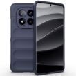 Защитный чехол Deexe Terra Case для Xiaomi Redmi Note 14 Pro Plus - Dark Blue (373205DB)