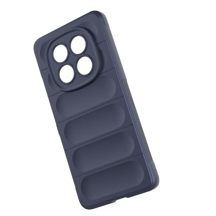 Защитный чехол Deexe Terra Case для Xiaomi Redmi Note 14 Pro Plus - Dark Blue: фото 3 из 10