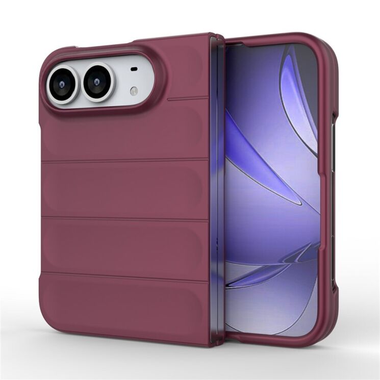 Захисний чохол Deexe Terra Case (FF) для iPhone Duo - Wine Red (435025WR) Захисний чохол Deexe Terra Case (FF) для iPhone Duo - Wine Red: фото 3 з 9