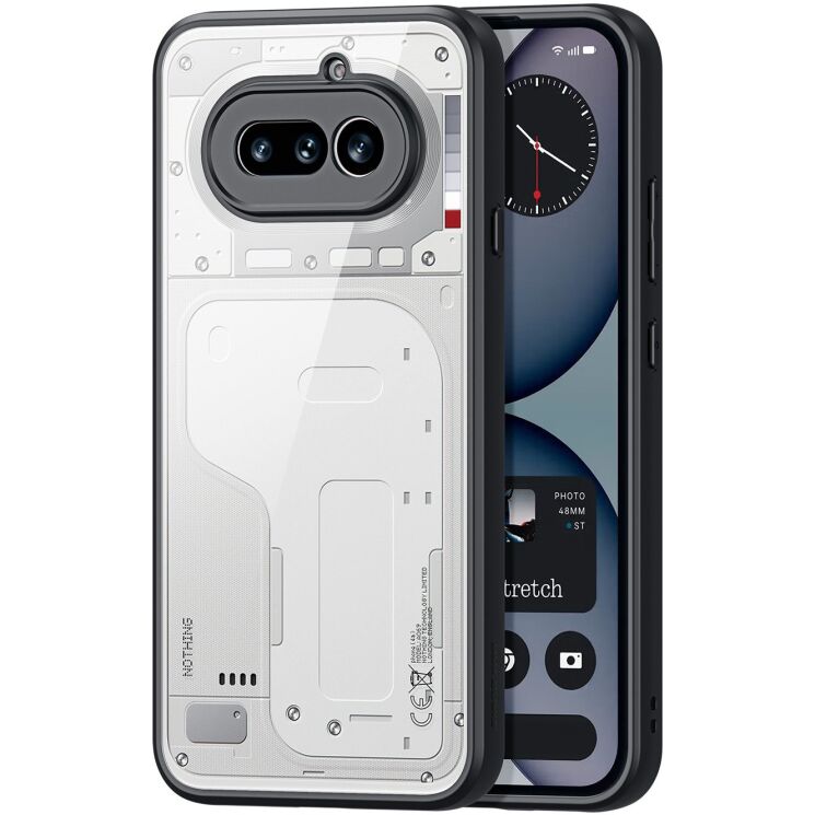 Захисний чохол DUX DUCIS Aimo Series для Nothing Phone (4a) - Black (411303B) Захисний чохол DUX DUCIS Aimo Series для Nothing Phone (4a) - Black: фото 1 з 9