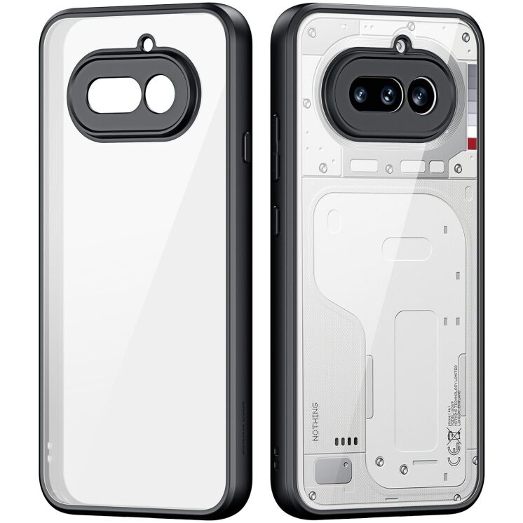 Захисний чохол DUX DUCIS Aimo Series для Nothing Phone (4a) - Black (411303B) Захисний чохол DUX DUCIS Aimo Series для Nothing Phone (4a) - Black: фото 2 з 9