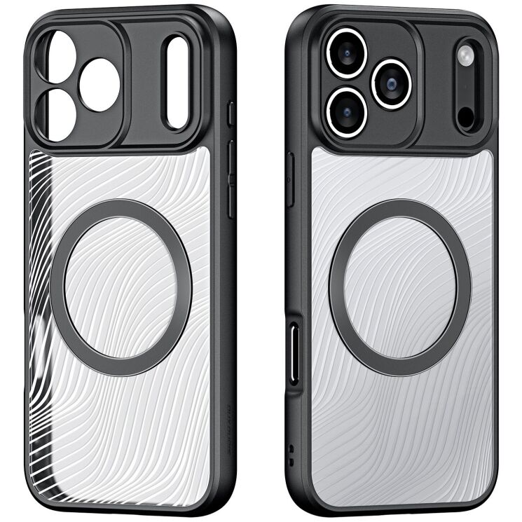 Защитный чехол DUX DUCIS Aimo Series Magnetic (FP) для Apple iPhone 17 Pro - Black: фото 2 из 9