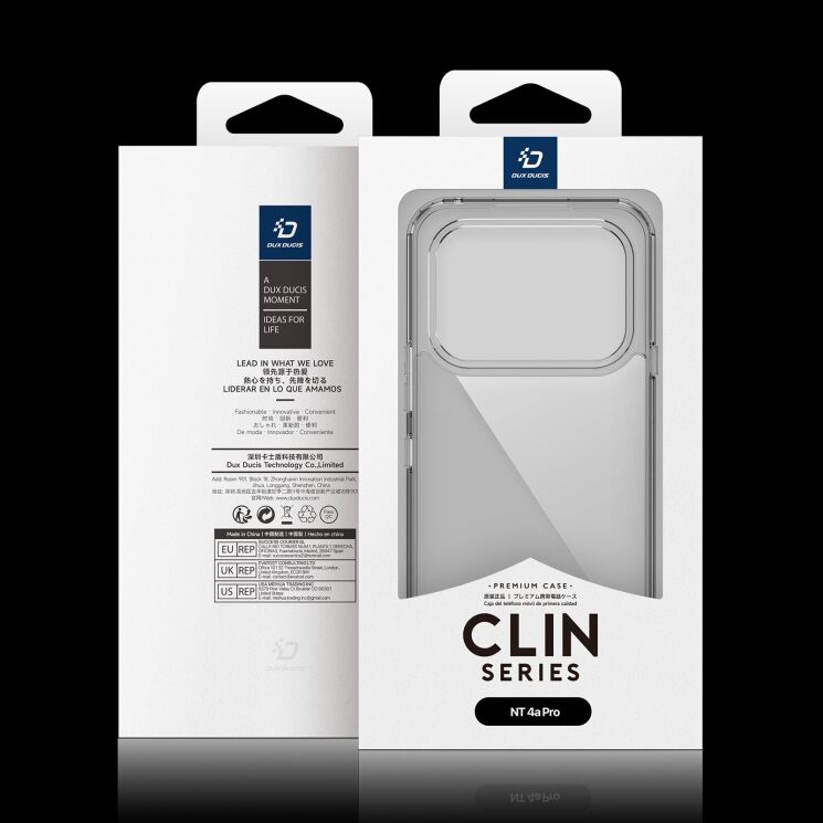 Защитный чехол DUX DUCIS Clin Series для Nothing Phone (4a) Pro - Clear (411410C) Защитный чехол DUX DUCIS Clin Series для Nothing Phone (4a) Pro - Clear: фото 11 из 11