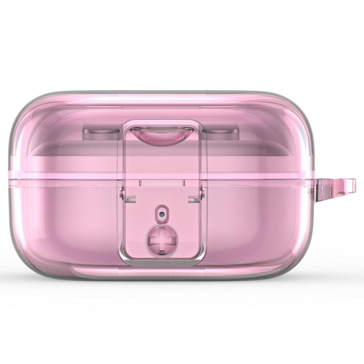 Захисний чохол Dux Ducis Seci Series для Samsung Galaxy Buds 4 / Buds 4 Pro - Transparent Pink: фото 2 з 11