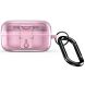 Захисний чохол Dux Ducis Seci Series для Samsung Galaxy Buds 4 / Buds 4 Pro - Transparent Pink (407425TP). Фото 1 з 11