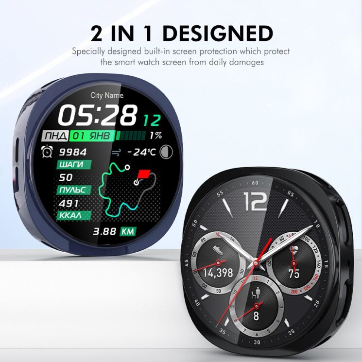 Захисний чохол Enkay Protective Case для Samsung Galaxy Watch 8 (40mm) - Pink: фото 2 з 7