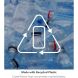 Защитный чехол Gear4 Crystal Palace Snap MagSafe для Apple iPhone 12 / 12 Pro - Clear (253992C). Фото 9 из 9