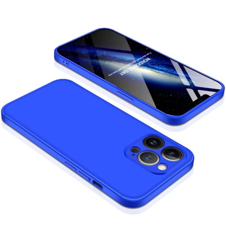 Защитный чехол GKK Double Dip Case для Apple iPhone 13 Pro - Blue: фото 2 из 13