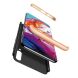 Захисний чохол GKK Double Dip Case для Samsung Galaxy A70 (A705) - Black / Gold (227159BF). Фото 3 з 8