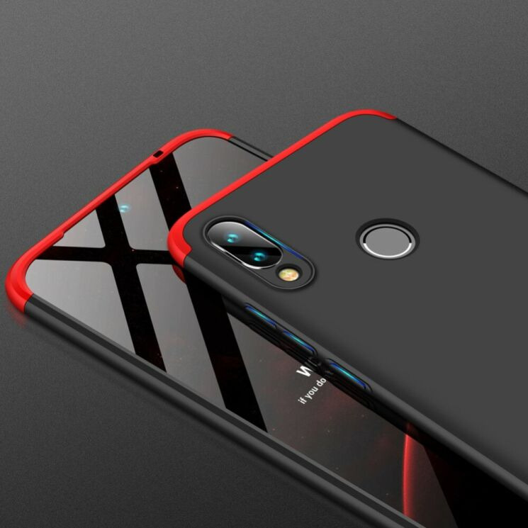 Захисний чохол GKK Double Dip Case для Xiaomi Redmi 7 - Black / Red: фото 5 з 6