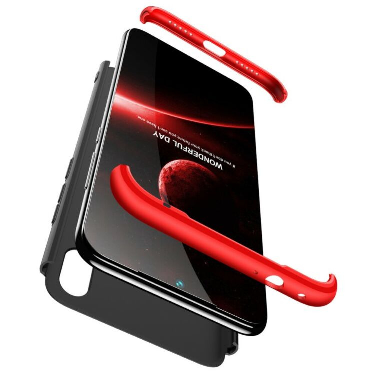 Захисний чохол GKK Double Dip Case для Xiaomi Redmi 7 - Black / Red: фото 2 з 6