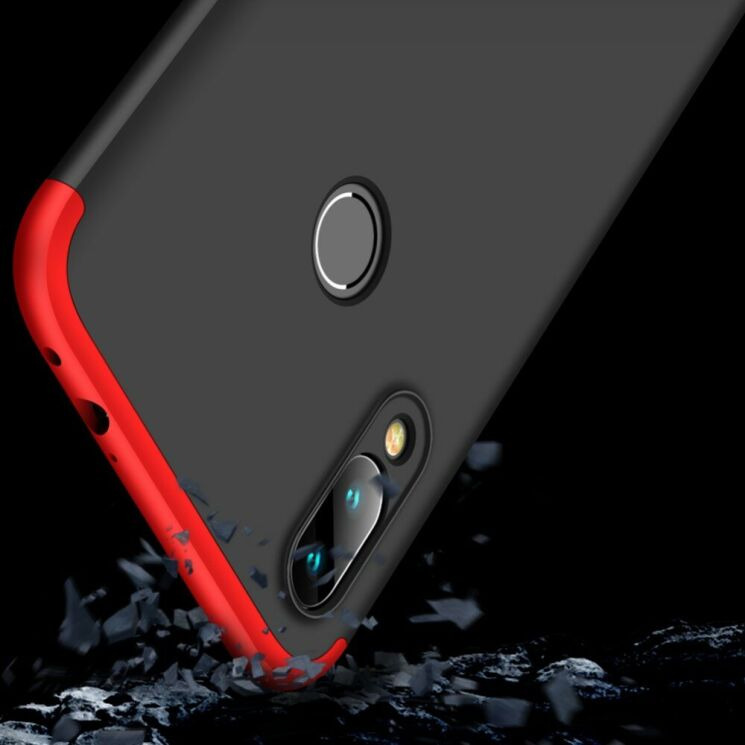 Захисний чохол GKK Double Dip Case для Xiaomi Redmi 7 - Black / Red: фото 4 з 6