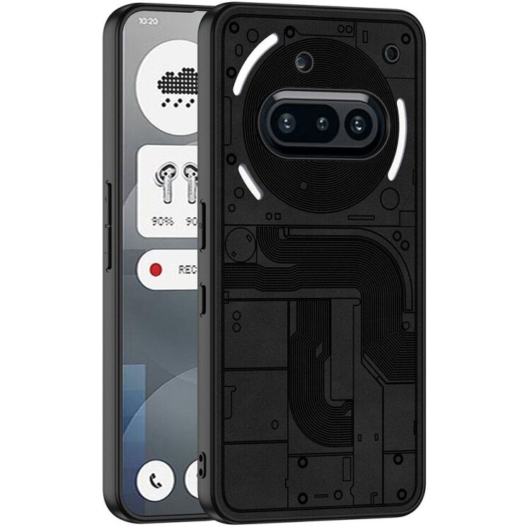 Защитный чехол GKK Matte Skin для Nothing Phone (3a) - Black: фото 1 из 7