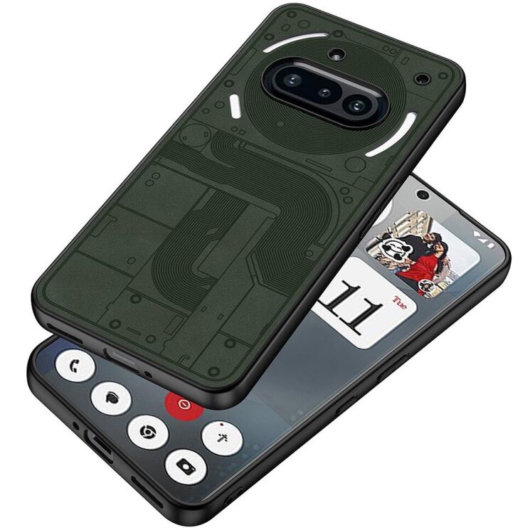 Защитный чехол GKK Matte Skin для Nothing Phone (3a) - Black: фото 3 из 7