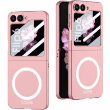 Защитный чехол GKK UltraThin MagSafe для Samsung Galaxy Flip 6 - Pink: фото 1 из 6