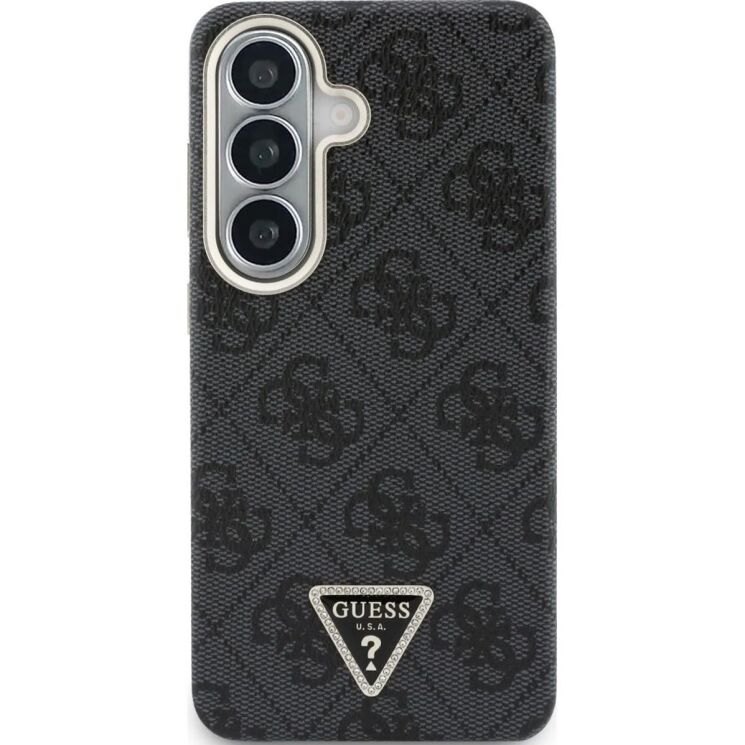 Захисний чохол Guess 4G Triangle Logo MagSafe для Samsung Galaxy S26 Plus (S947) GUHMS26MP4GTDGMK - Black: фото 2 з 9