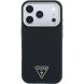 Захисний чохол Guess Kevlar Triangle Logo MagSafe для iPhone 18 Pro / 17 Pro (GUHMP18L6PWKSGTK) - Black (423746B). Фото 2 з 7