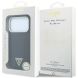 Захисний чохол Guess Kevlar Triangle Logo MagSafe для iPhone 18 Pro / 17 Pro (GUHMP18L6PWKSGTK) - Black (423746B). Фото 7 з 7