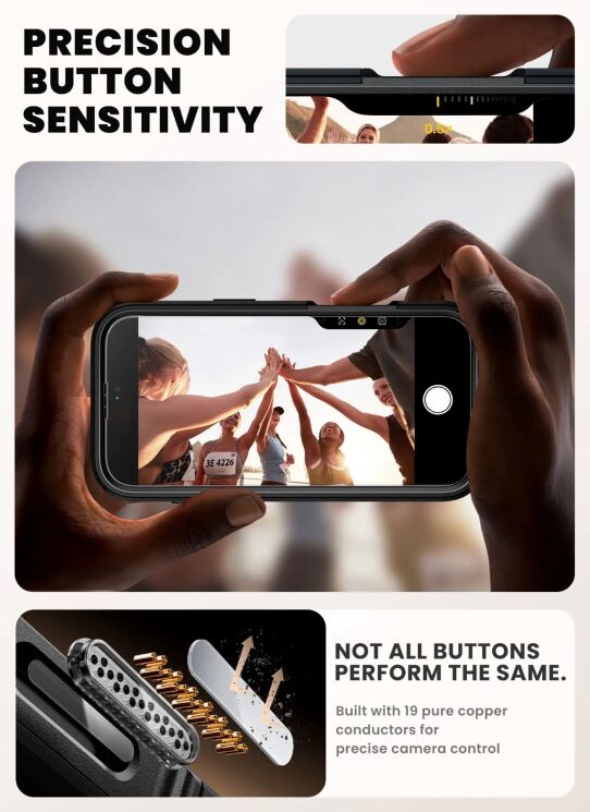 Захисний чохол i-Blason Ares Flip by Supcase для iPhone Air (843439159280) - Black: фото 7 з 13